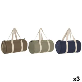 Сумка женская Home ESPRIT Коричневый Зеленый Тёмно Синий 50 x 26 x 26 cm (3 штук)